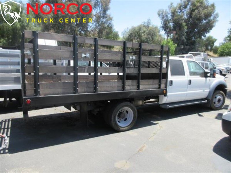 2012 Ford F550 XL Crew Cab ’12 Stake Bed Gas