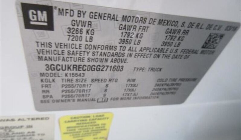 
								2016 Chevrolet Silverado 1500 LT Crew Cab Short Bed 4×4 full									